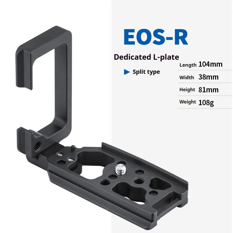 

Leofoto LPC-R: L-образная быстросъемная пластина, совместимая с камерами Canon EOS-R.
