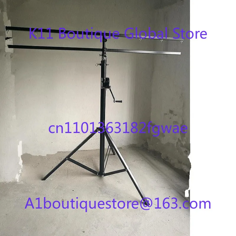 Lighting Adjustable Tripod Stand with Top T Bar for Stage Light Bracket Height Adjustment 4.5 M