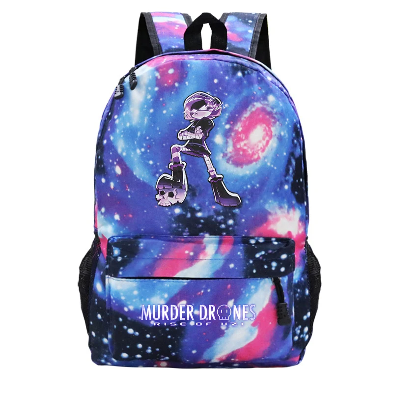 

Murder Drones Printed Backpack Boy Girl Cartoon Anime Game School Bags Student Schoolbag Primary School Mochilas Laptop Knapsack