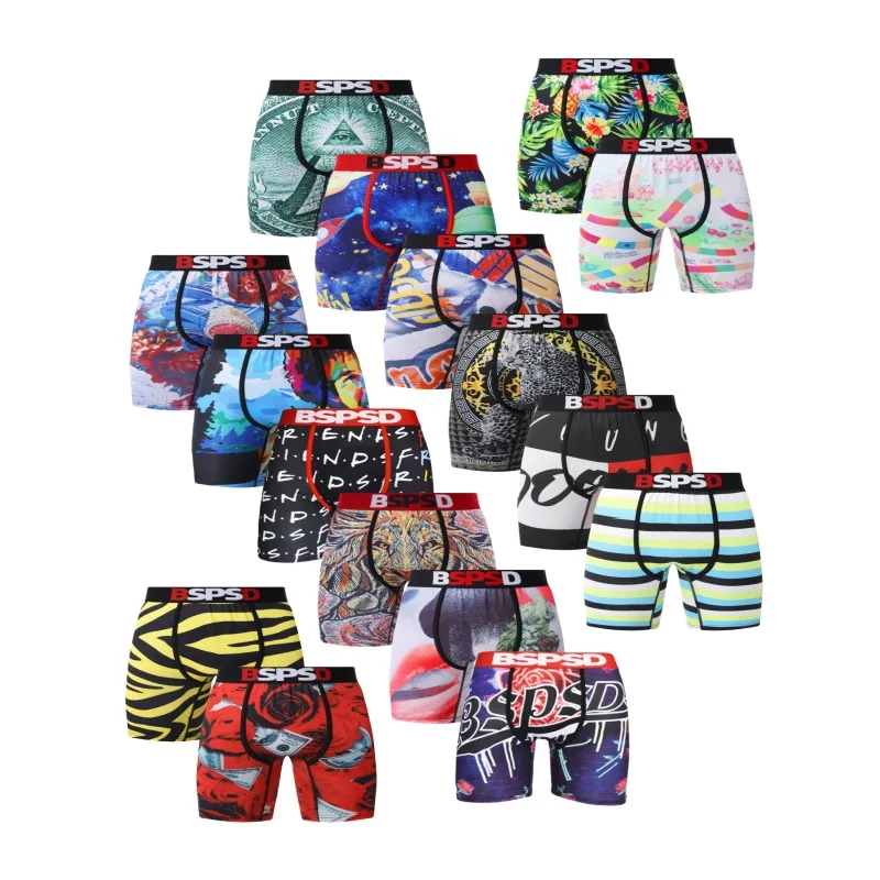 

Сексуальное мужское нижнее белье, боксеры, дышащие впитывающие пот мужские трусы, мужские боксеры больших размеров, мужские трусы-боксеры