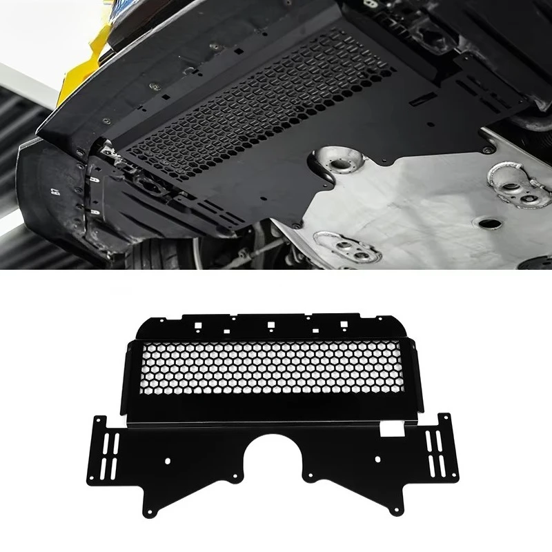 

For 2021+ G80 M3 G82 G83 M4 G87 M2 Magnesium Aluminum Alloy Oil Cooler Skid Plate Car Engine Lower Guard Plate
