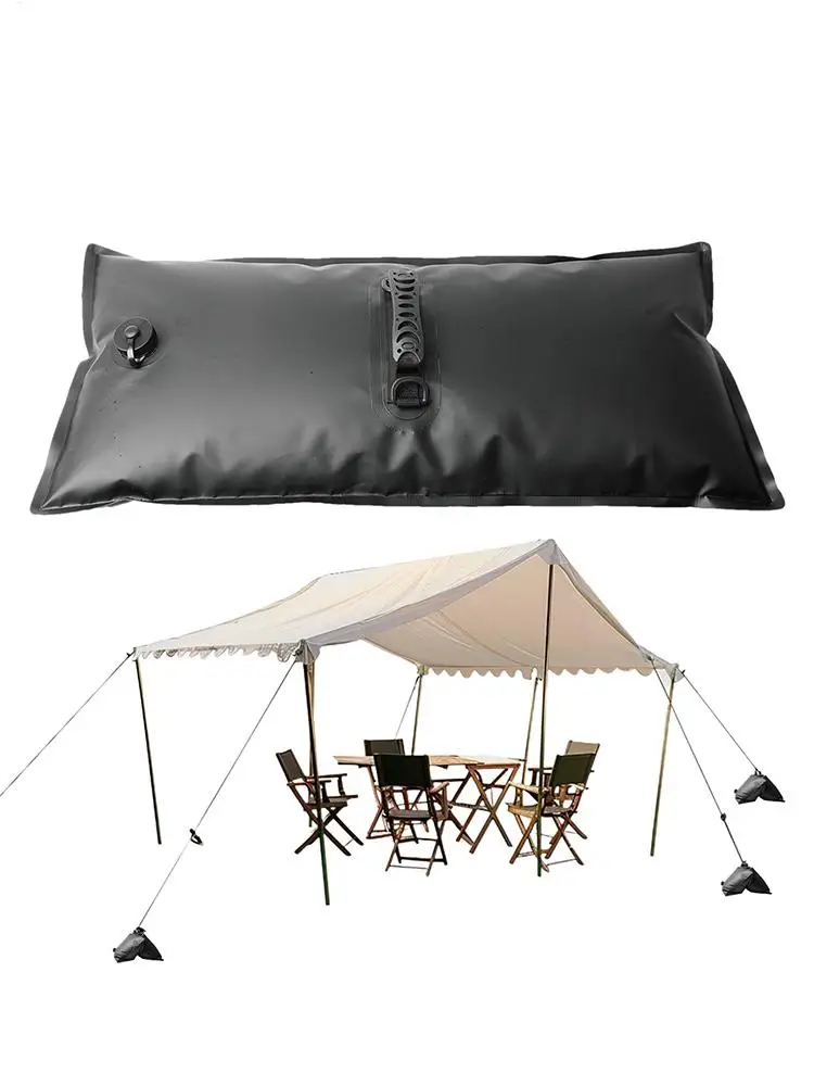 Tent Weights Sand Bags Wind-Resistant Foldable Water Weights with Handle for Canopy Awning Backdrop, Beach Outdoor Events Party