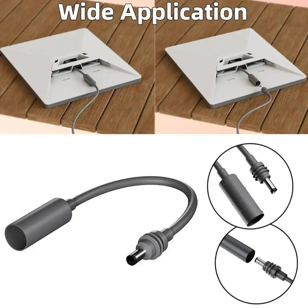 Male Female Waterproof Adapter Cable D-C Male Female Power Connector RV Boat Mobile Device for StarLink