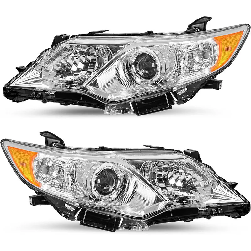 1 Para 2X Reflektorów Przednich do Toyota Camry 2012 2013 2014 Bez Świateł