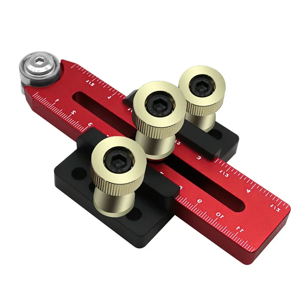 Workshop Tools 48mm X 70mm X 140mm Thin Rip Jig Thin Rip Jig For Table Saw Aluminum Rip Jig Efficient Cutting Tool
