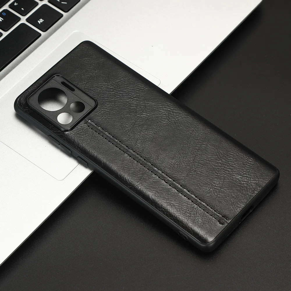 Funda trasera de cuero PU para Moto X30 Pro, cubierta trasera de plástico duro para Moto Edge 30 Ultra Couqe