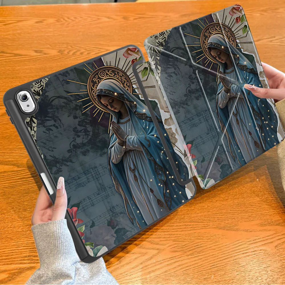 With Pen Slot Cover Tablet Case For Samsung For Galaxy Tab S6 Lite 10.4 inch A8 2022 S7 FE S8 S10+ A11 Plus S9 FE S9+ S10 S7+