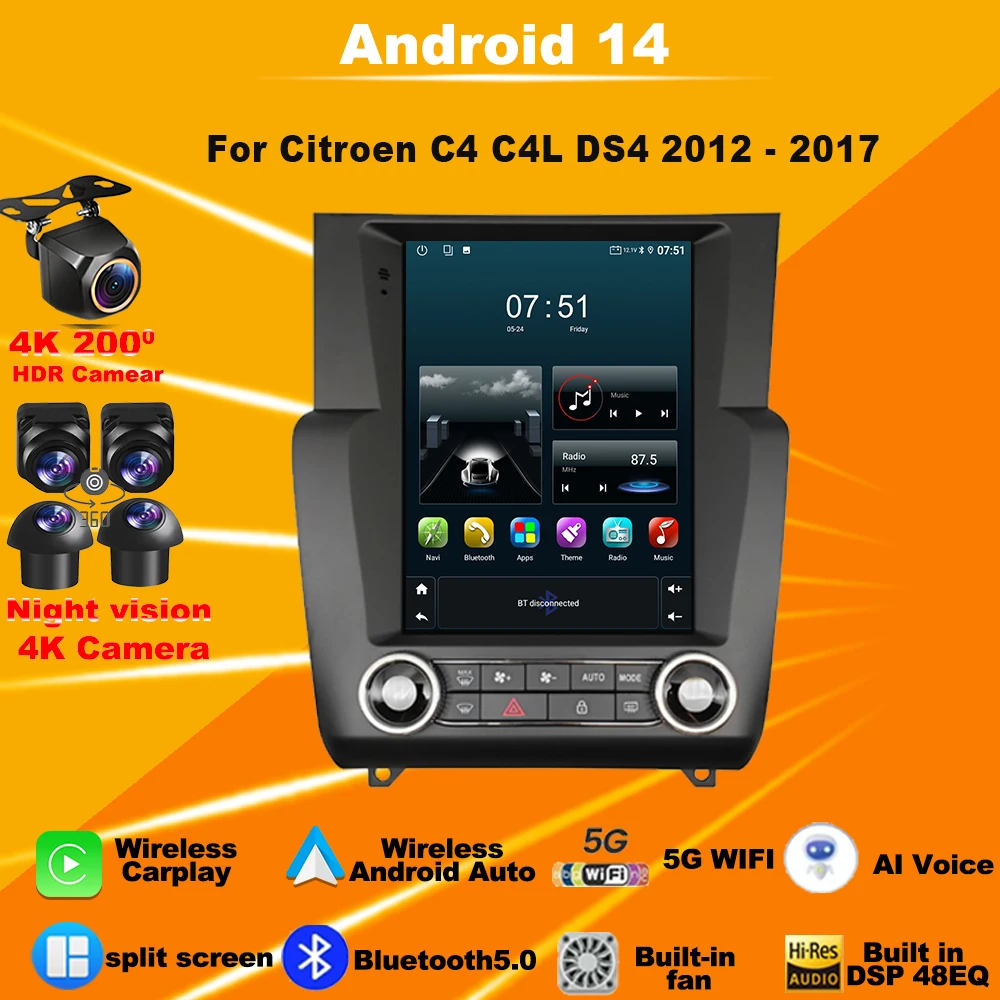 Android 14 Car Radi… - image