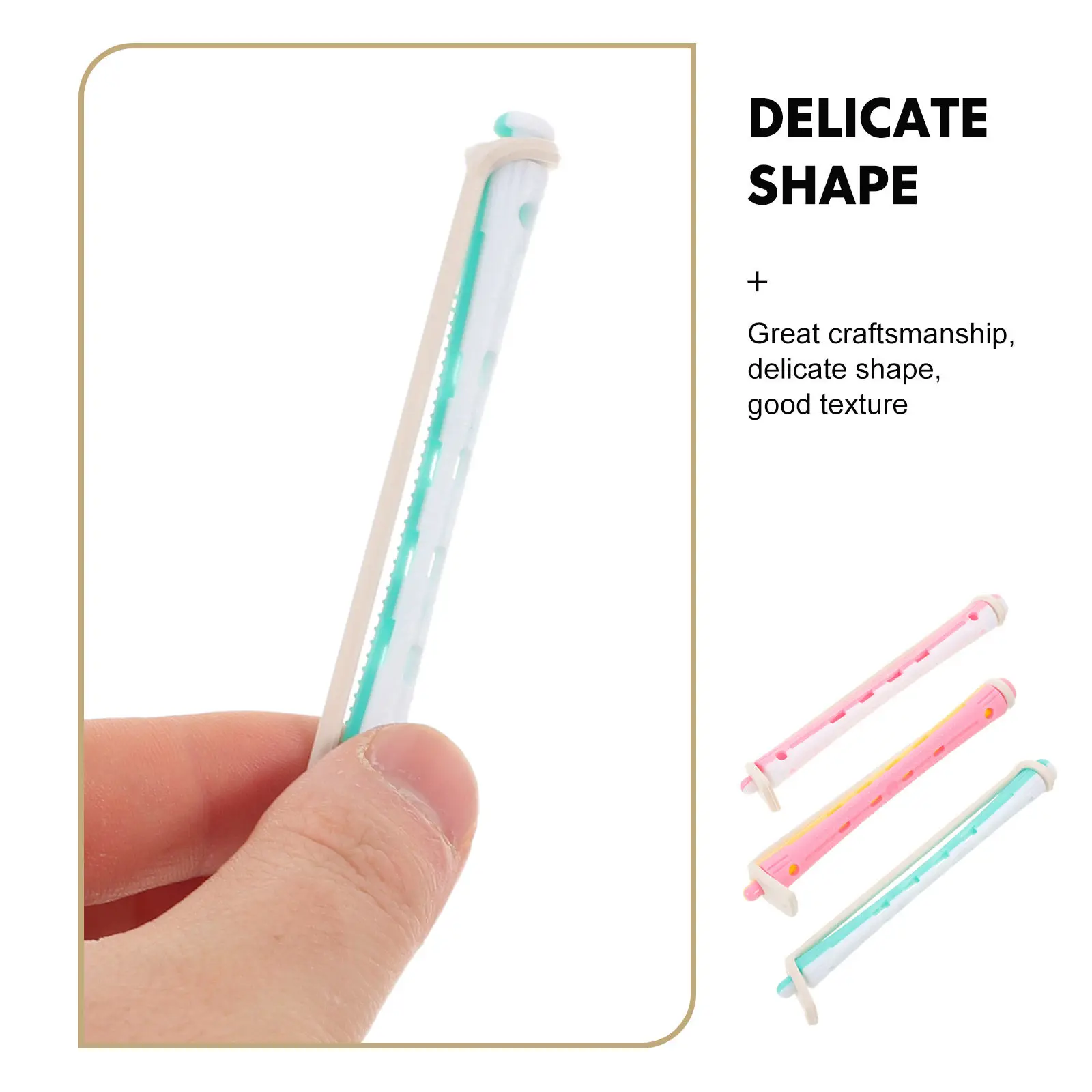 Jumbo Cold Perm Rods for Voluminous Waves Salon Grade Quality High Elasticity Foam Material Easy to Apply At Home