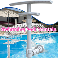 2-in-1 Double-Layer Waterfall Style Swimming Pool Fountain,Easy To Install,For Swimming Pool Accessories For Water Entertainment