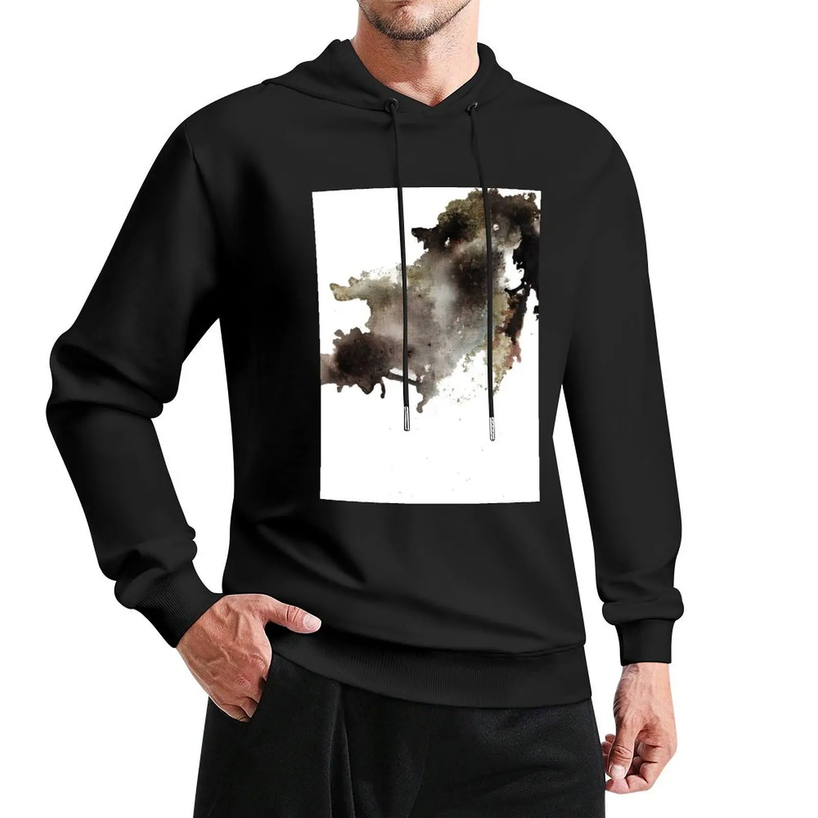 City Smoke Pullover Hoodie aesthetic clothing men's autumn clothes hoodie oversize