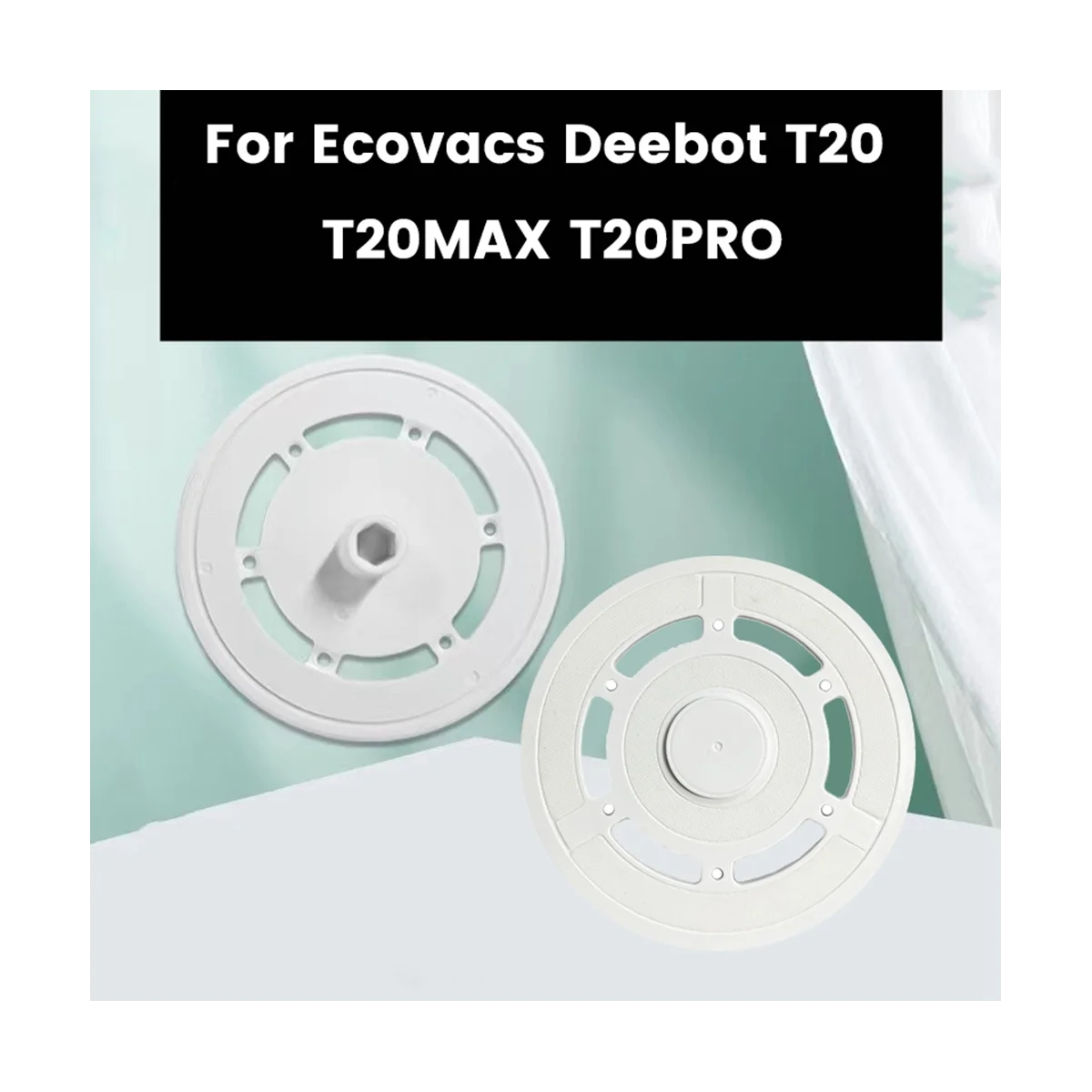 ขาตั้งไม้ถูพื้นสำหรับ Ecovacs T20/T20MAX/T20PRO หุ่นยนต์ดูดฝุ่นอะไหล่ที่วางผ้า