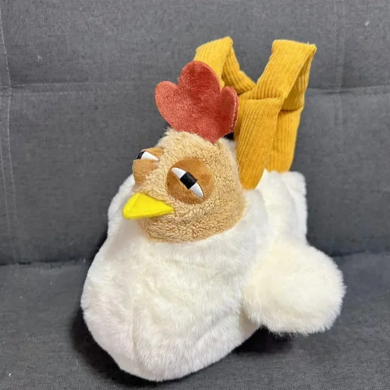 

32cm Funny Chickens Plush Bag Cute Cartoon Chicken Crossbody Shoulder Bag Travel Satchel Purse for Women Girl Handbags Bags