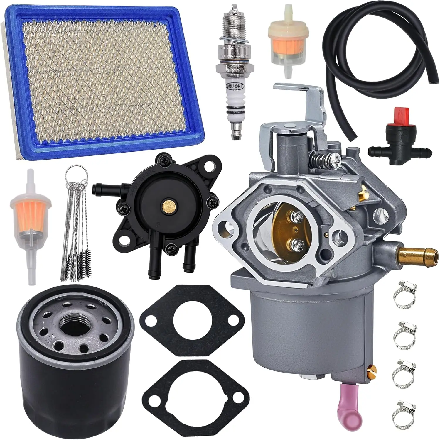 FE350 Carburetor Golf Cart Tune Up Kits for Kawasaki FE350 Engine，for Club Car DS, Precedent, Turf, Carryall Golf Cart 1996-UP，R