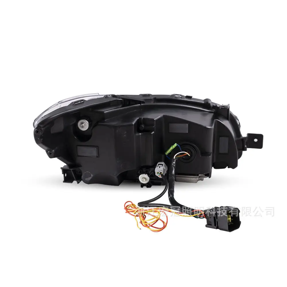 Car Headlight Assembly Streamer Turn Signal Indicator For Subaru WRX 2015-2017 DRL Daytime Running Light LED Head Lamp