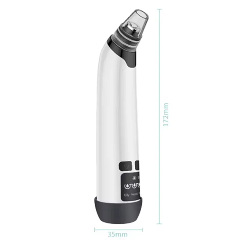 【Coupon!】Hot Compress Blackhead Remover Vacuum Suction Acne Electric Nose Face Deep Cleansing Skin Care Device