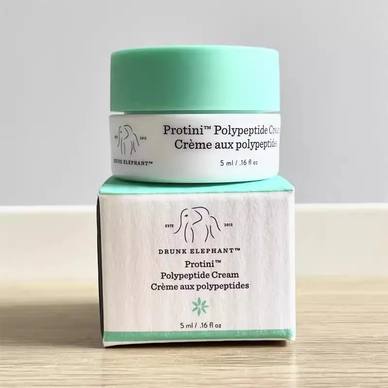 

5ml Facial Cream Peptide Blue Jar Firming Cream Peptide Moisturizing Hydration Antioxidant Hyper Aging Drunk Elephant