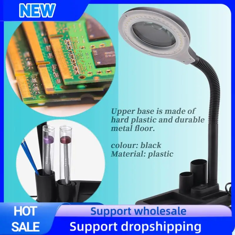 

Optimal LED Magnifying Lamp 5X 10X Magnifier With Light Table And Desk Lamp Floor Stand Adjustable Magnifying Magnifier Glass Fo