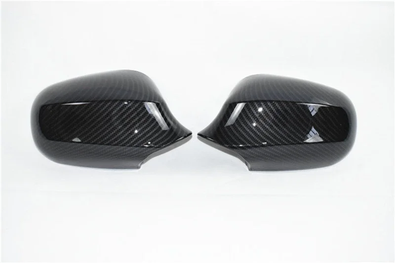 New！Dry Carbon Fiber Rearview Mirror Cover For BMW 3-Series E90 E91 E92 E93 LCI Coupe 2010-2013 Exterior Rear View Caps Add On S