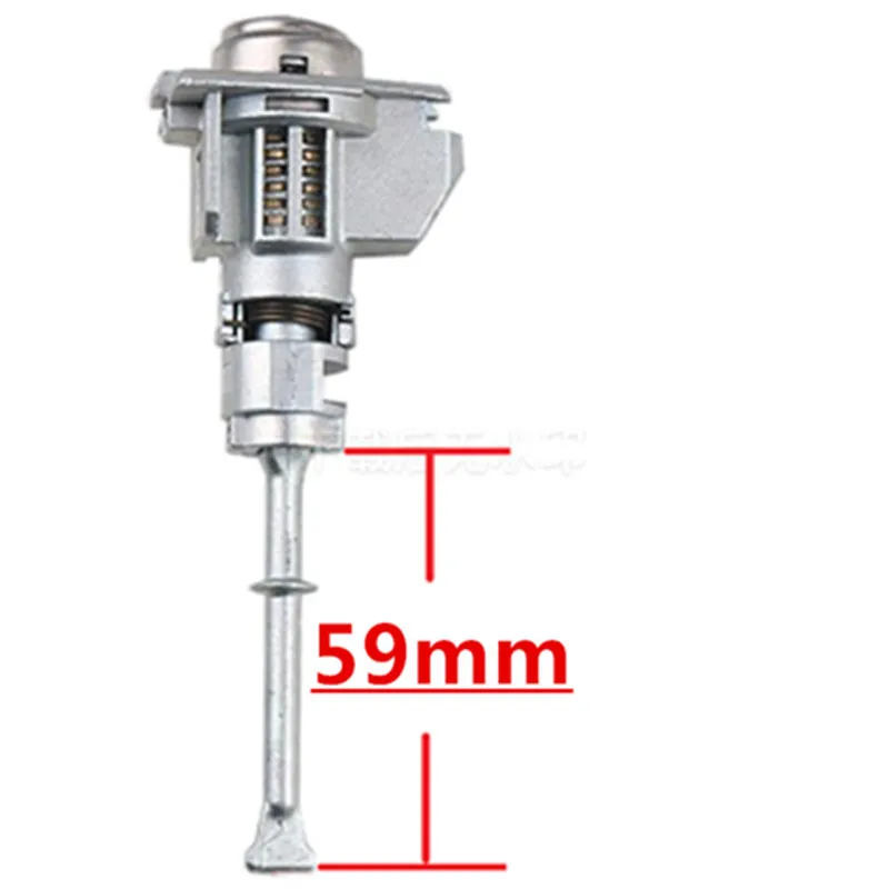 Car Front Left Door Lock Cylinder 81970‑2YA00 81970‑2ZA00 For Hyundai IX35 Driver Side Lock Core With 1/2 Keys
