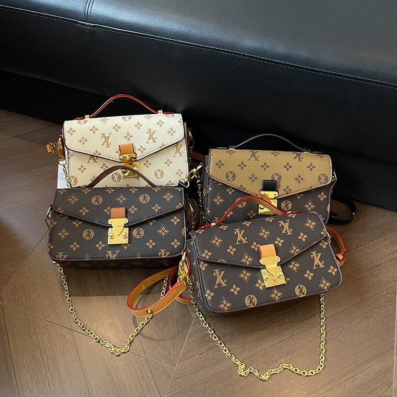 

Женская модная большая сумка 2025 года, повседневная многосторонняя сумка через плечо из натуральной кожи, винтажная стеганая сумка большой вместимости