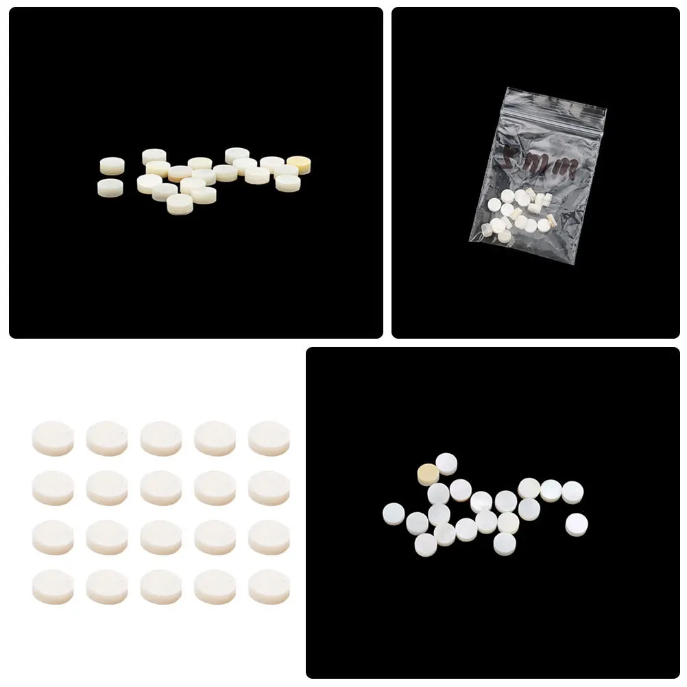

20pcs Guitar Dot Marker Fingerboard Dots For Guitar Ukulele Mandolin Banjo Fretboard Stickers Inlay Markers Music Instrument