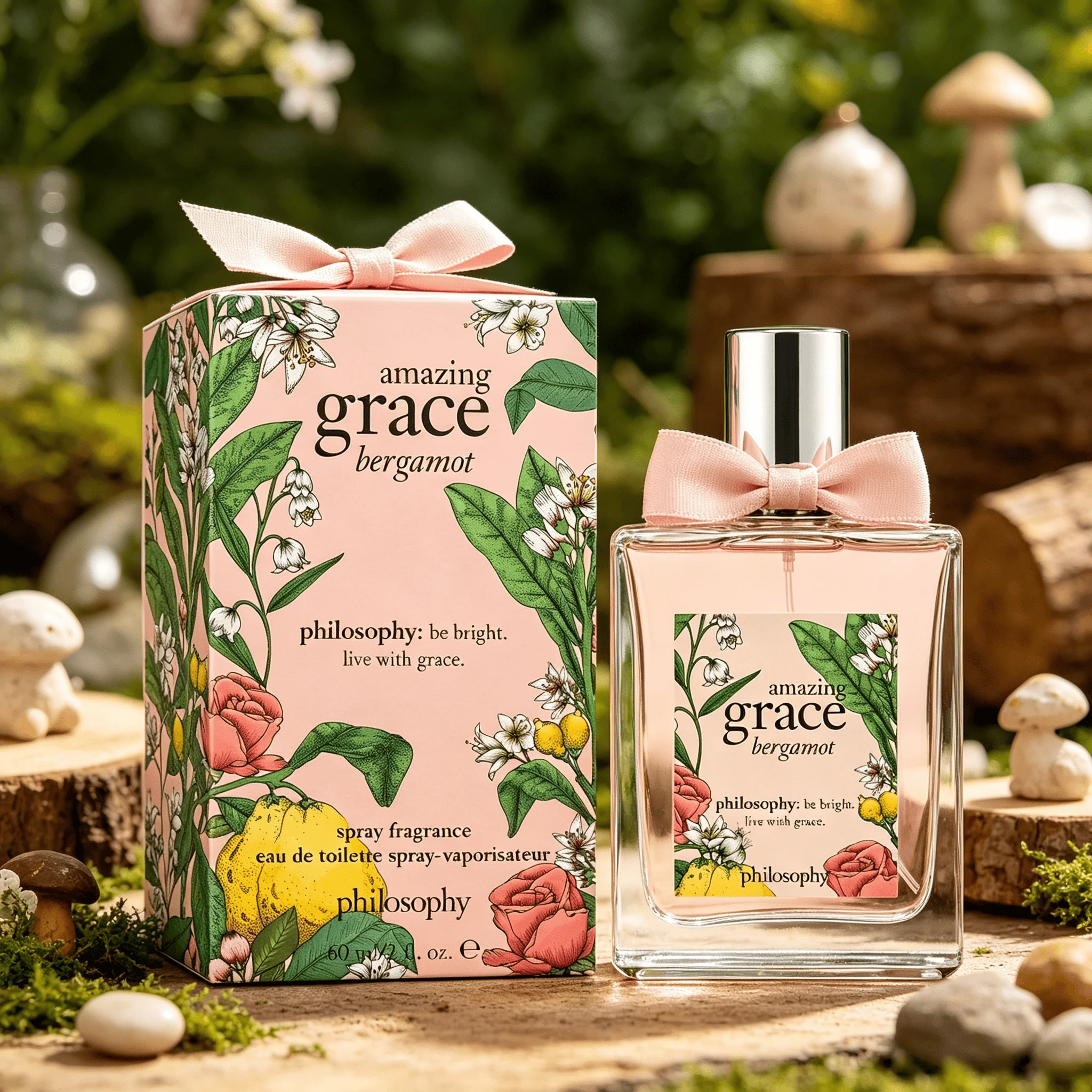 

2026 Hot Philosophy Amazing Grace Bergamot Eau De Toilette Bright Floral Women’s Perfume Long Lasting Luxury Scent