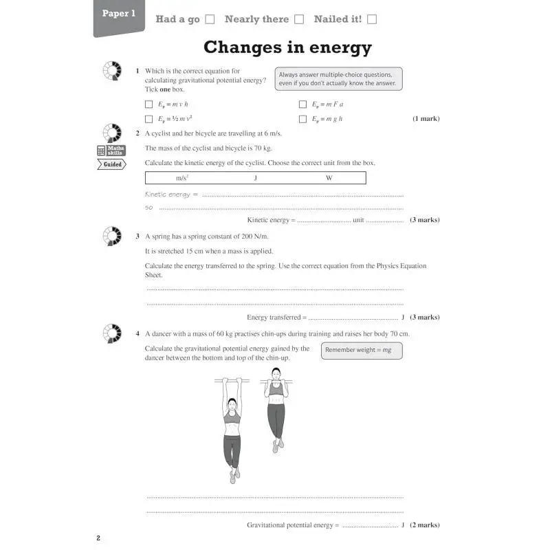 بيرسون ريفيز AQA GCSE مصنف مراجعة أعلى للفيزياء لعام 2025 و2026 تقييمات ولامتحانات كاثرين ويلسون 9781292131504 #4