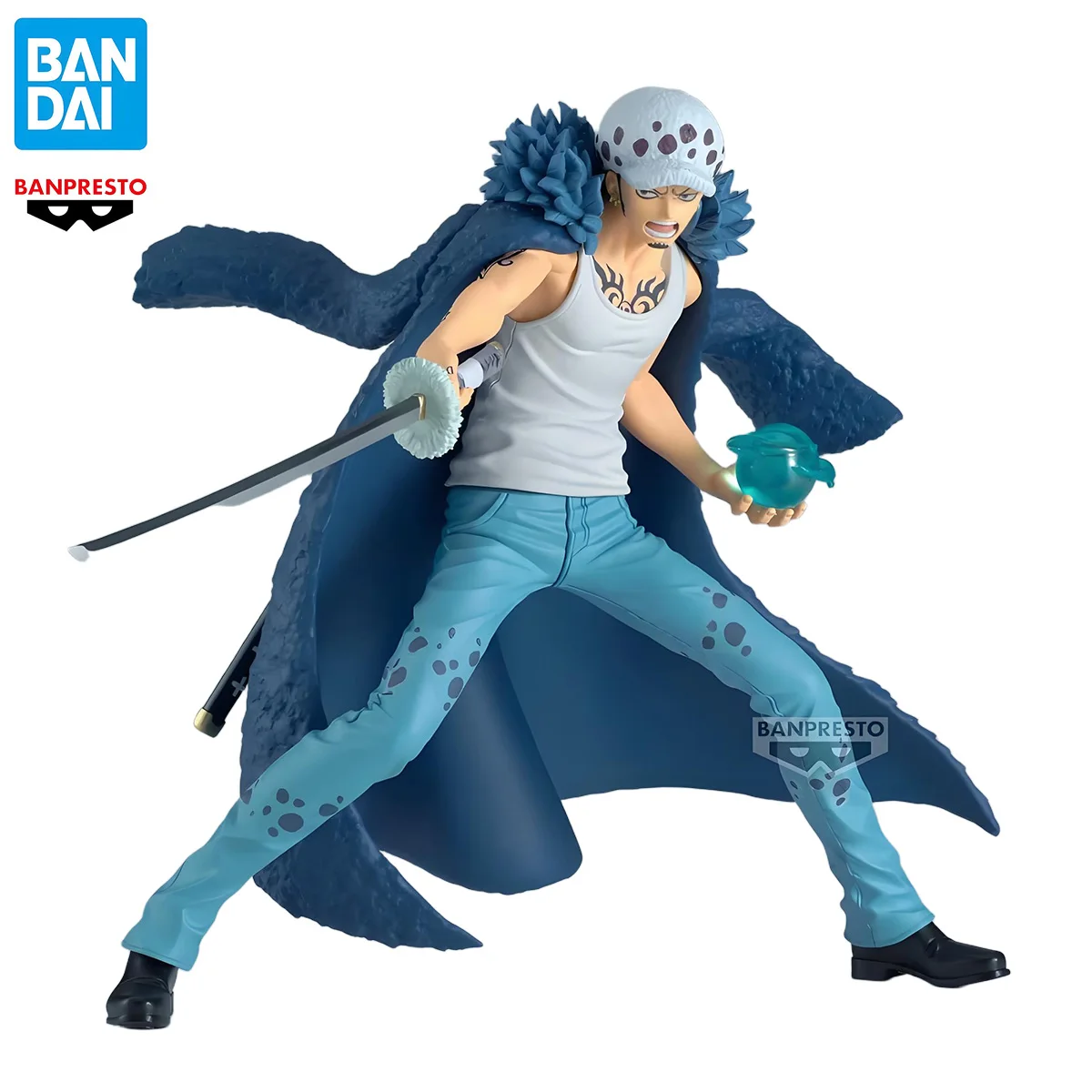 

In Stock BANDAI Genuine Anime ONE PIECE BATTLE RECORD COLLECTION TRAFALGAR.LAW PVC Action Figure Collectible Model Toys Gifts