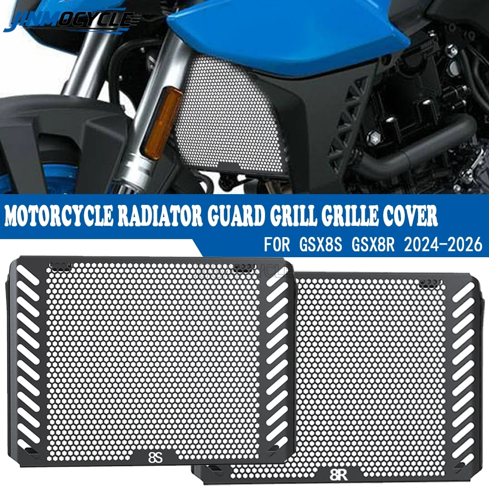 

Motorcycle Accessories Radiator Grille Cover Guard Protection For SUZUKI GSX8S GSX-8S GSX 8S GSX8S 2023 2024 2025 GSX8R GSX-8R