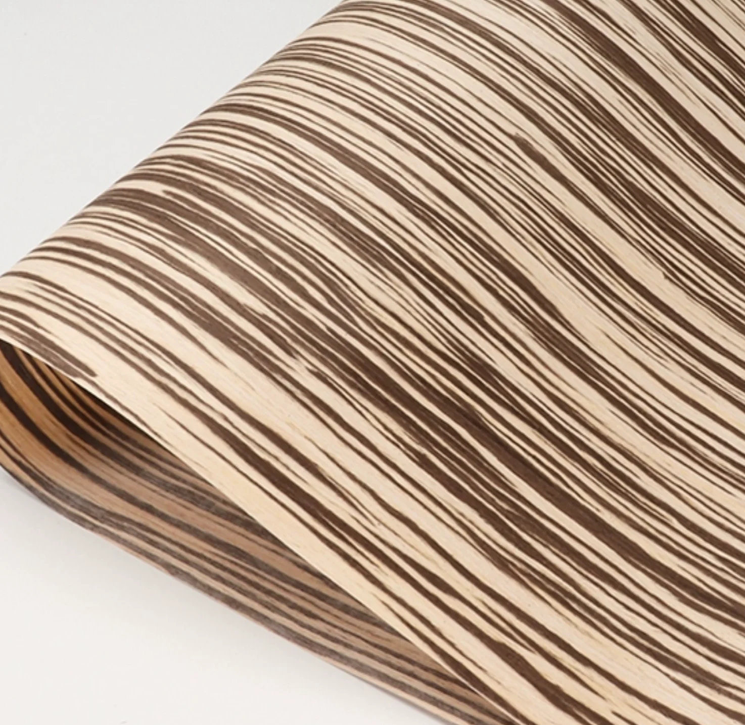 L:2.5meters Width:580mm T:0.25mm Tech Wood Zebra Wood Veneers Woodworking veneer furniture door veneer material