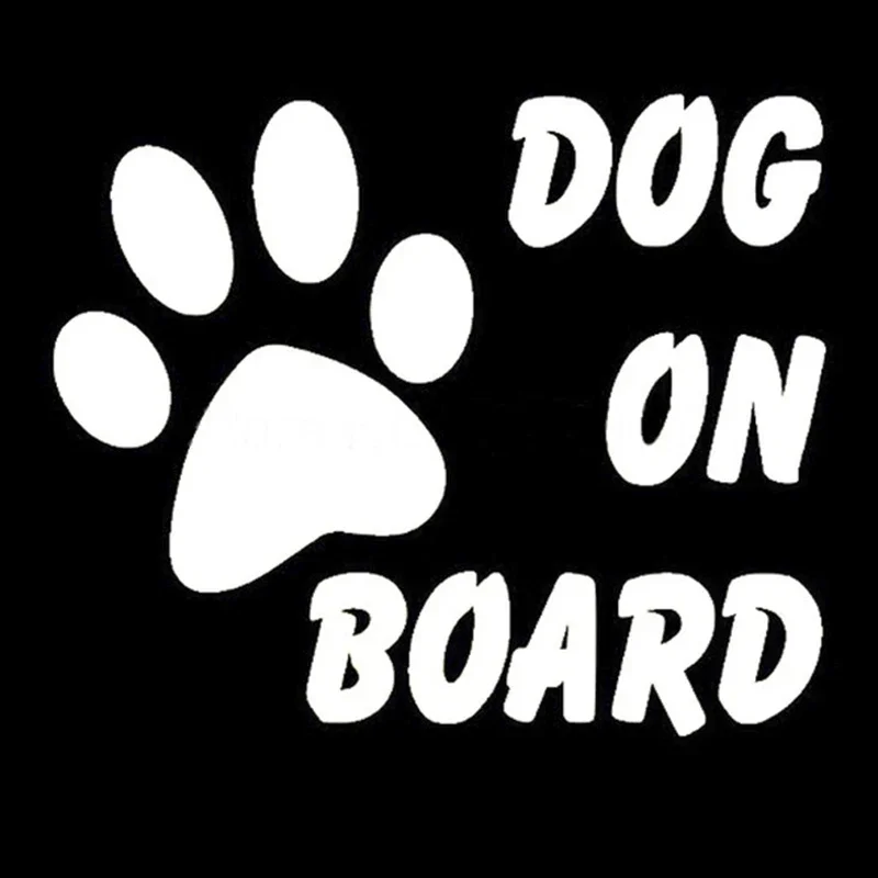 

New Design Hot-selling Baby Pet Dog on Board Fashion Car Sticker Reflective Warning Logo Dassel Decoration, 15cm