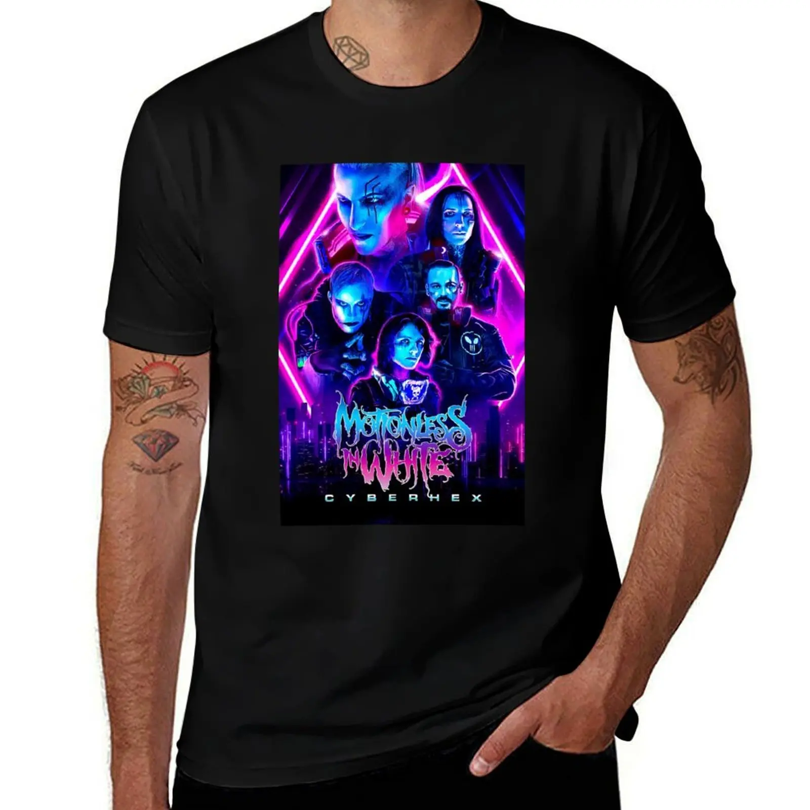 Motionless in white music T-Shirt Water Resistant Casual T-Shirt