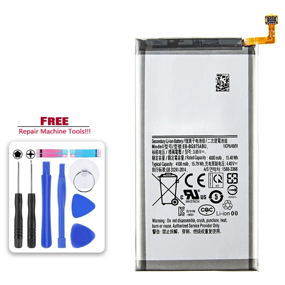 New EB-BG973ABU EB-BG975ABU EB-BG980ABY Battery For Samsung Galaxy S3 S4 S8 S9 S10 S10X S10E S20 S21 FE Version Plus Ultra