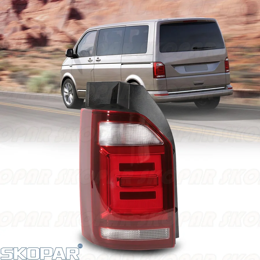 

For VW T6 Transporter Multivan Caravelle 2016 2017 2018 2019 Car accessories LED Left Side Tail Light Rear Brake Lamp 7E0945207E