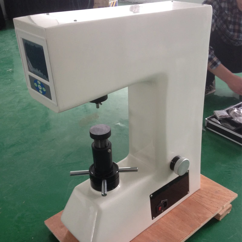 Testador de Dureza Rockwell Automático, Display Digital, Alta Qualidade, HRS-150, HRA, HRB, HRC, HRD, HRE, HRF, HRG, HRH, HRK