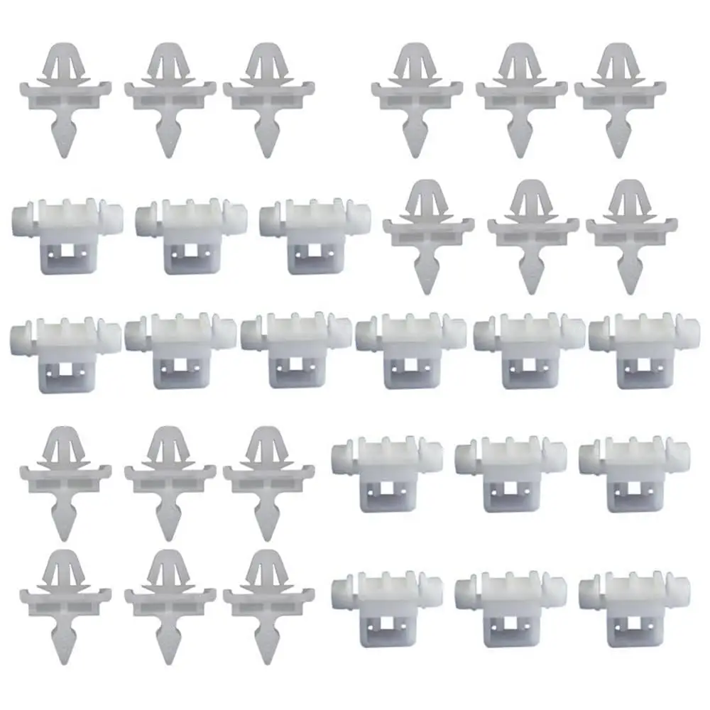 

30pcs Side Door Panel Trim Clips For Mercedes W201 W124 A0019884981, A0019885181