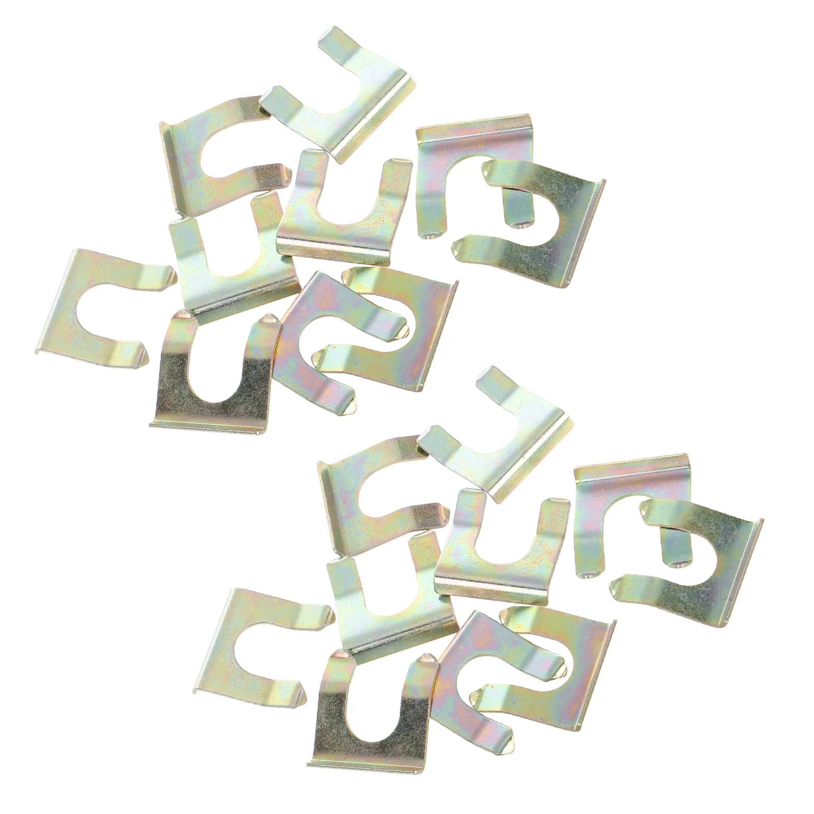 

40Pcs Automotive Brake Line Clips Metal U Shaped Retainer Bracket for Car Motorcycle Truck Brake Hose Securing Leak Prevention