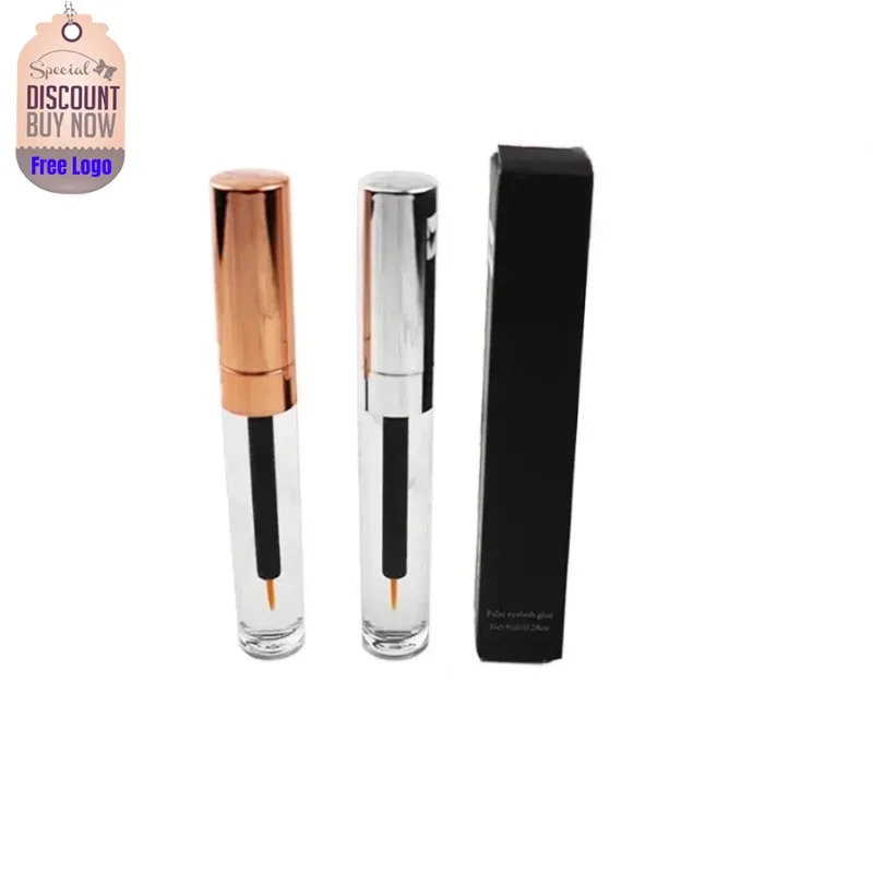 

Private Label 8ml Clear Eyelash Glue Extension Waterproof Long-lasting Fast Dry No Irratation Clear Eyelash Primer Tools Bulk