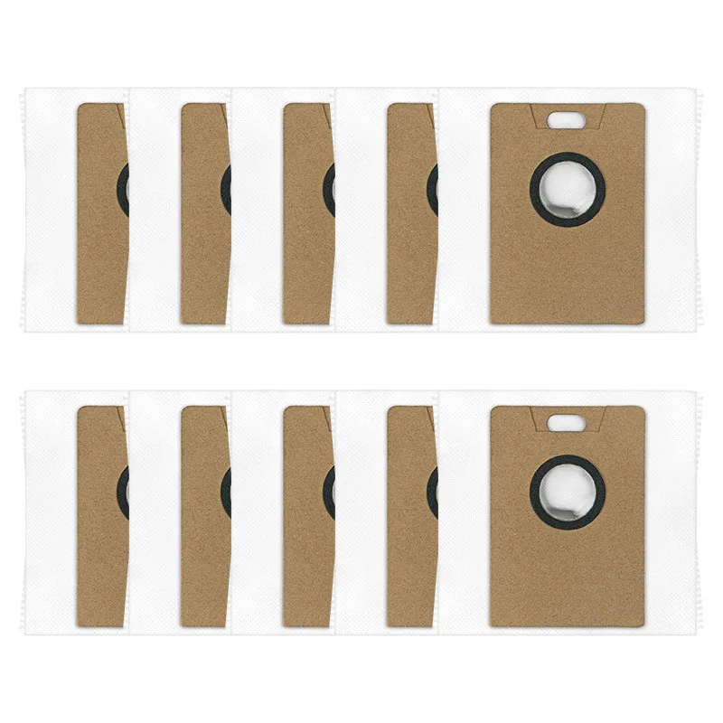4-layer Filter Bag Robot Vacuum Bag Efficient Filtration Large Capacity Easy To Install Large Capacity Dust Bags