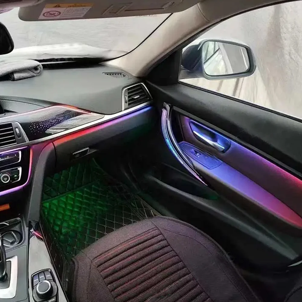 Upgrade Symphony Ambient Lighting Kit For BMW 3 Series 2014 2015 2016 -2019 F30 340i Interior LED Light Accessories Trim Panel