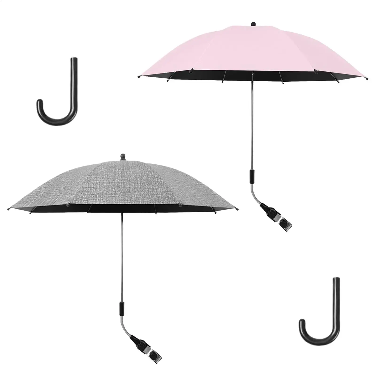 

Baby Stroller Umbrella Pushchair Sun Umbrella Waterproof Parasol For Baby Tricycle Stroller Walking Pushchair Rainproof Tool