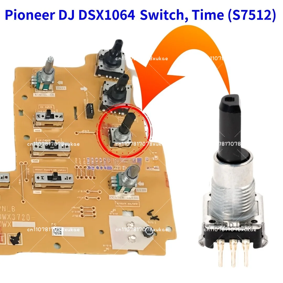 Suitable for Pioneer 900 Three DJM900NXS2 Mixer Potentiometer Push Rod Knob Hat Button Fader Switch Accessories
