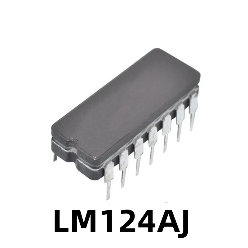 

1 шт. LM124AJ LM124 прямой DIP-14 низкая мощность четыре рабочих усилителя