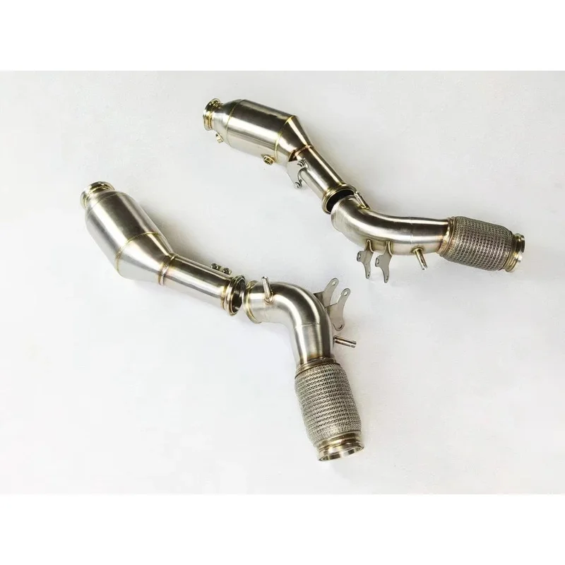 304 stainless steel catless exhaust pipe, fit for Masati MC20