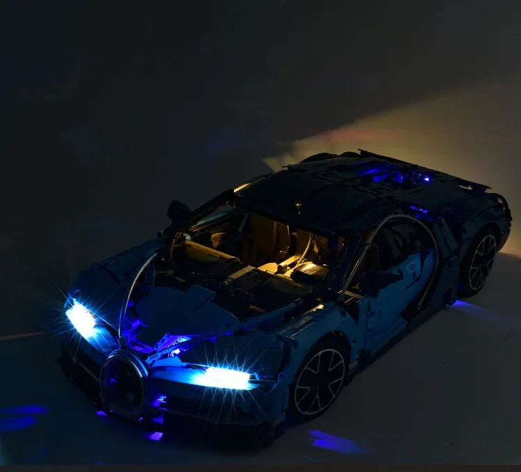 No Bricks Led Light Kit for Bugatti Chiron 42083