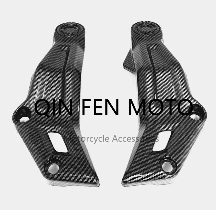 

For Yamaha MT-07 2022-2024 Carbon Fiber Mid Side Frame Fairing Cowling Cover