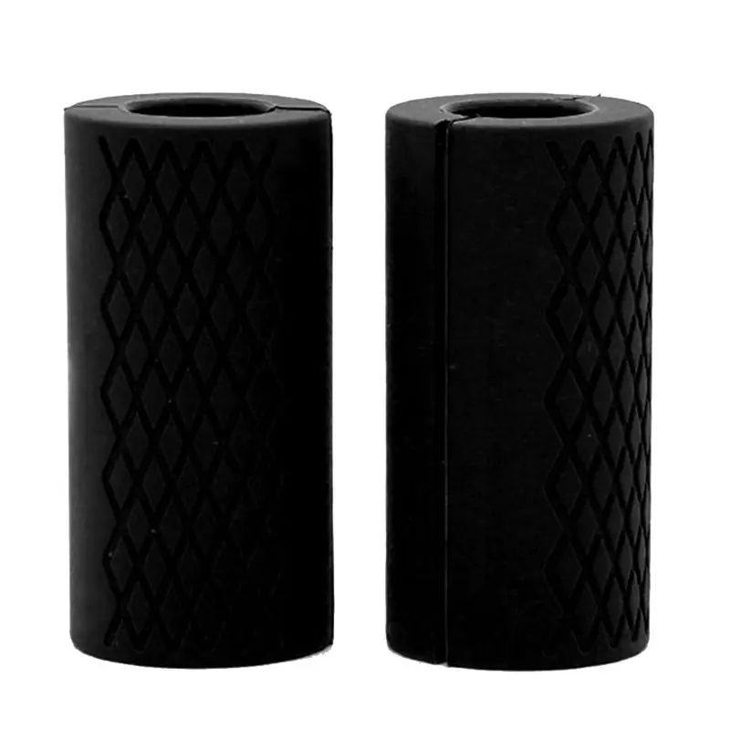 POPULAR-2PCS Barbell Dumbbell Booster Grip Portable Fitness Equipment Accessories Avoid Injury Increase Friction