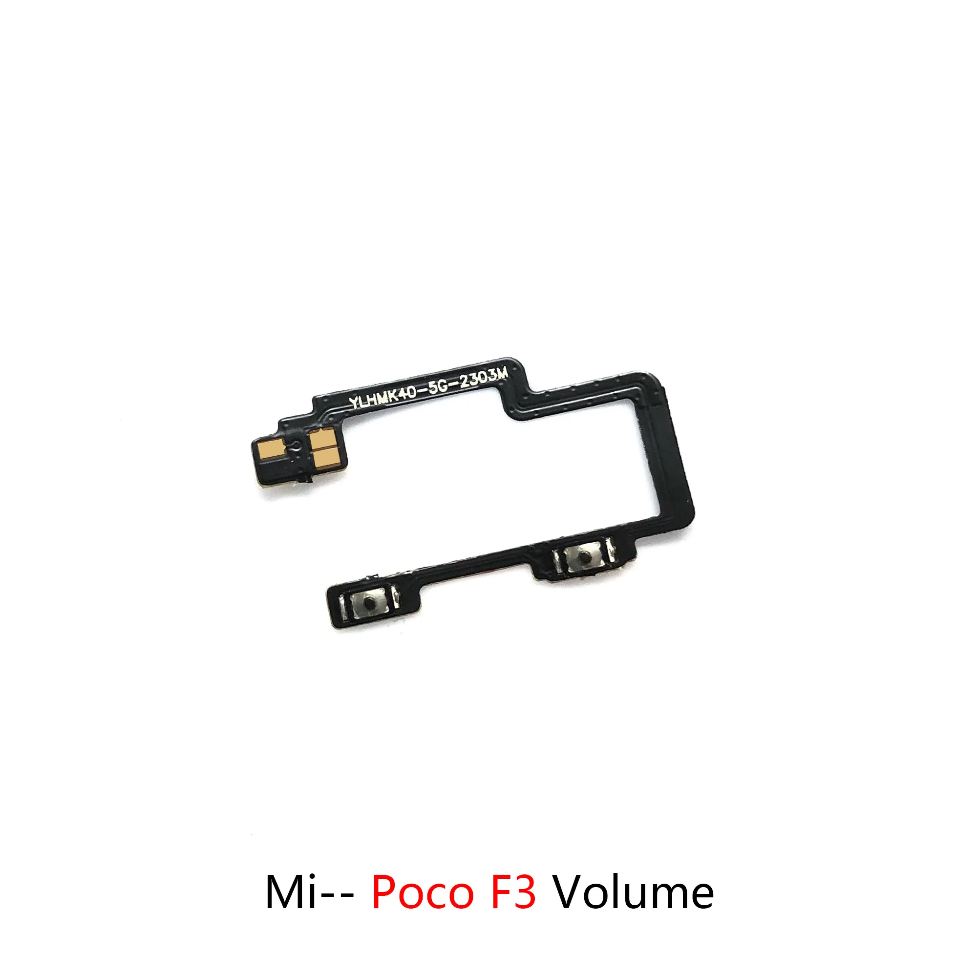 For Xiaomi Poco A1 A2 A2Lite A3 C3 F1 F2Pro F3 M2Pro M3 M3Pro X2 X3 X3Pro Power On Off Volume Button Flex Cable Switch Key