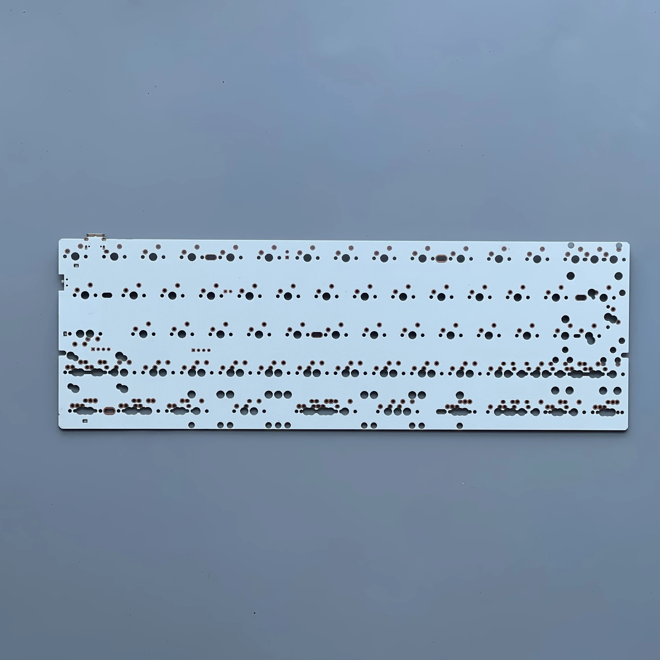 Bluetooth Dual-mode/3-mode GH60PCB Customized DIY2.4GQMK VIA 61poker63 Left Shift 64 Split Space